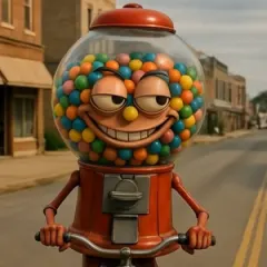 Chicleteira Bicicleteira
