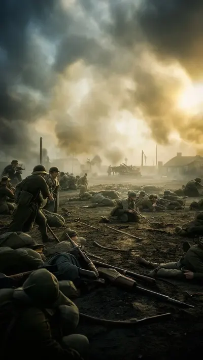 Cinematic art style example