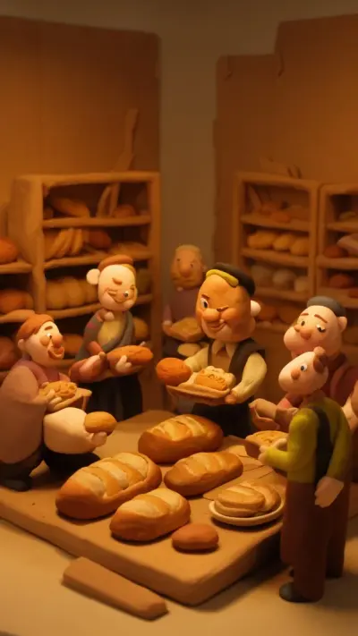 Claymation art style example