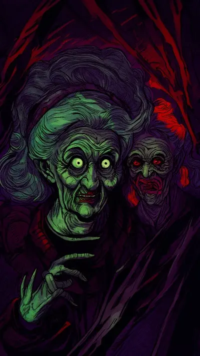 Creepy Comic V2 art style example