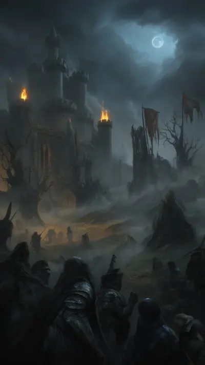 Dark Fantasy art style example