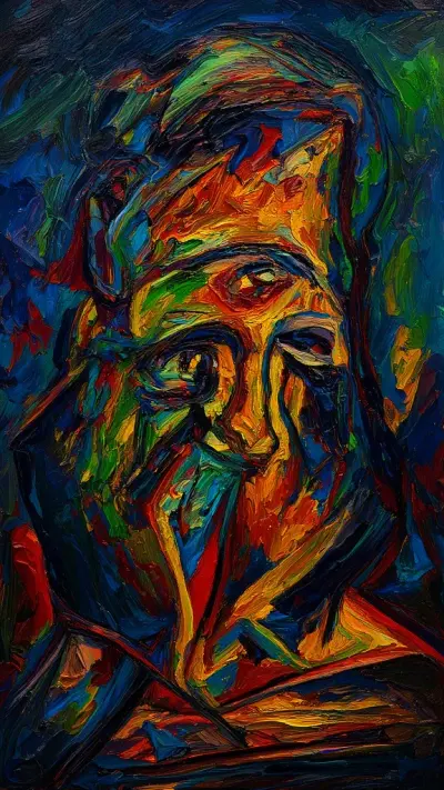Expressionist art style example