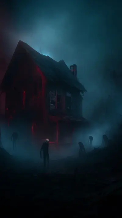 Horror art style example