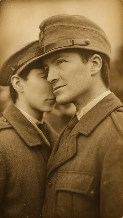 Vintage Photograph art style example